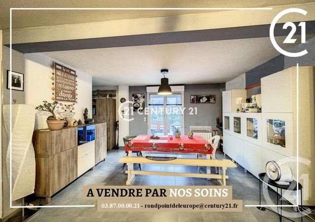maison à vendre - 6 pièces - 101.58 m2 - ST AVOLD - 57 - LORRAINE - Century 21 Rond Point De L'Europe