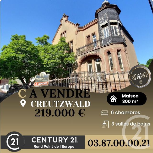 maison - CREUTZWALD - 57