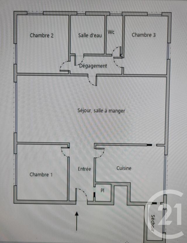 Appartement F5 à vendre - 5 pièces - 97.13 m2 - ST AVOLD - 57 - LORRAINE - Century 21 Rond Point De L'Europe Appartement F5 à vendre - 5 pièces - 97.13 m2 - ST AVOLD - 57 - LORRAINE - Century 21 Rond Point De L'Europe
