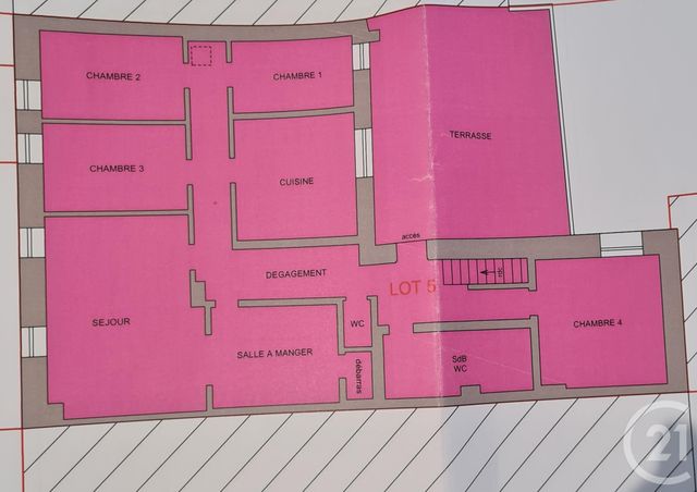 Appartement F6 à vendre - 6 pièces - 143.33 m2 - CARLING - 57 - LORRAINE - Century 21 Rond Point De L'Europe Appartement F6 à vendre - 6 pièces - 143.33 m2 - CARLING - 57 - LORRAINE - Century 21 Rond Point De L'Europe