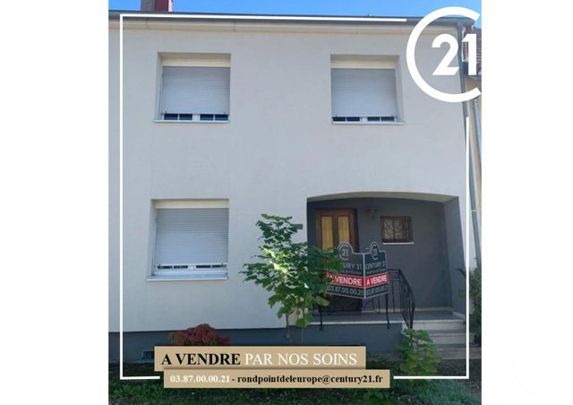 maison à vendre - 5 pièces - 110.0 m2 - LIXING LES ST AVOLD - 57 - LORRAINE - Century 21 Rond Point De L'Europe