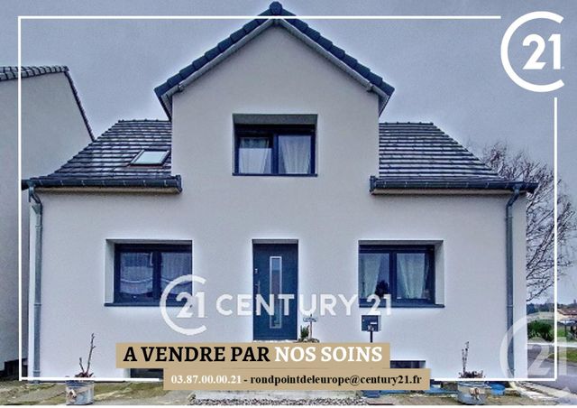 maison à vendre - 5 pièces - 120.0 m2 - LONGEVILLE LES ST AVOLD - 57 - LORRAINE - Century 21 Rond Point De L'Europe