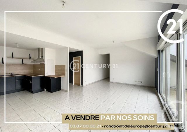 appartement à vendre - 3 pièces - 83.62 m2 - THEDING - 57 - LORRAINE - Century 21 Rond Point De L'Europe