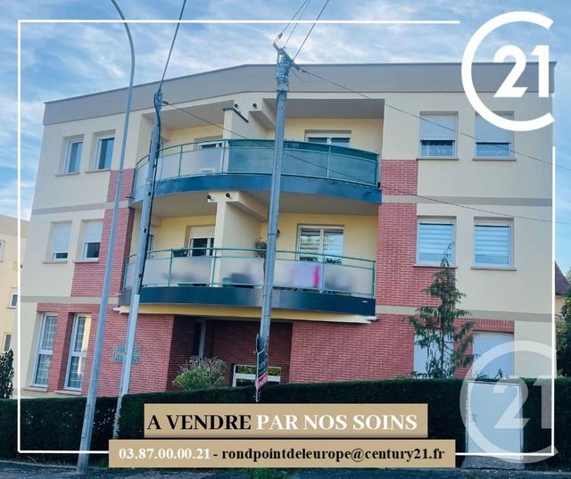appartement à vendre - 3 pièces - 67.93 m2 - ST AVOLD - 57 - LORRAINE - Century 21 Rond Point De L'Europe