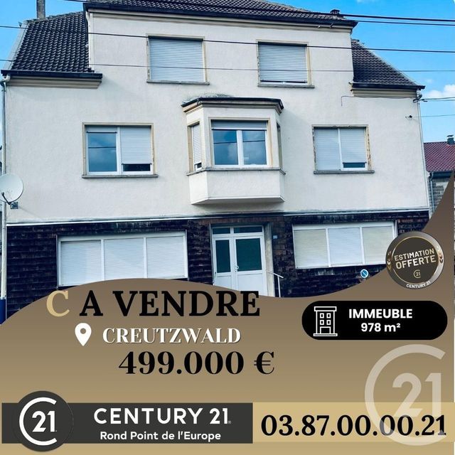 Immeuble à vendre CREUTZWALD