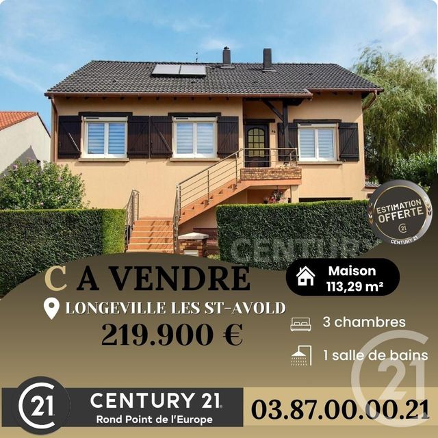 maison - LONGEVILLE LES ST AVOLD - 57