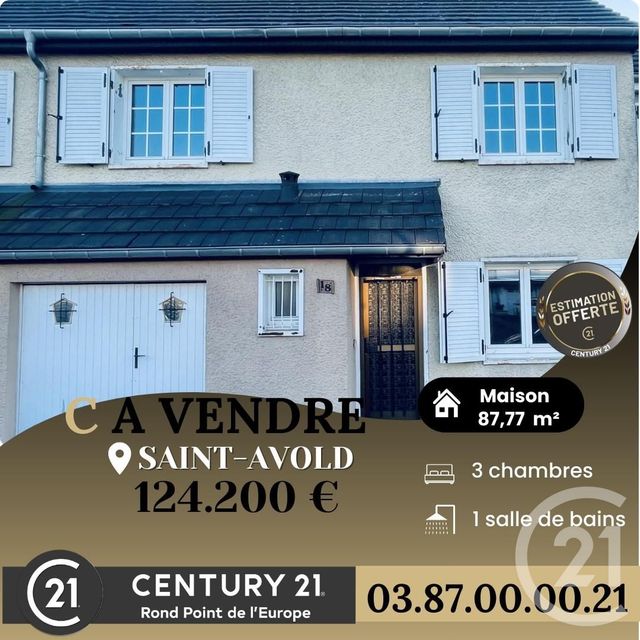 Maison à vendre FOLSCHVILLER