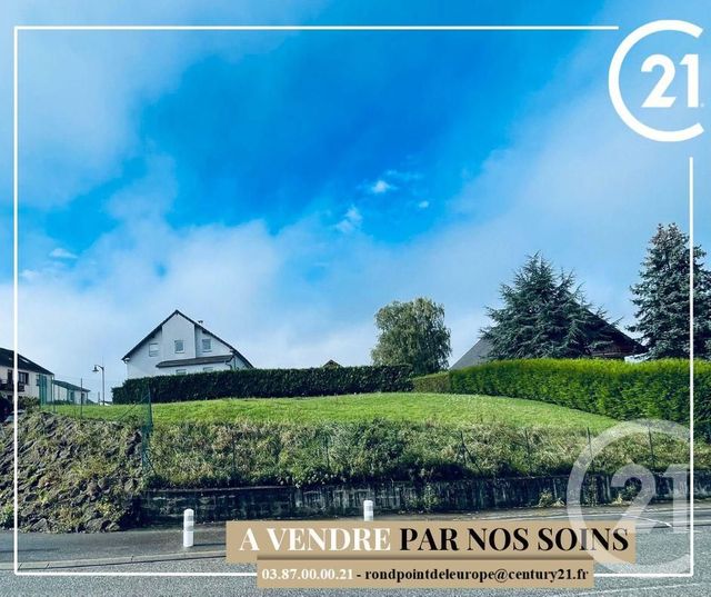 Afficher la photo en grand terrain à vendre - 697.0 m2 - THEDING - 57 - LORRAINE - Century 21 Rond Point De L'Europe