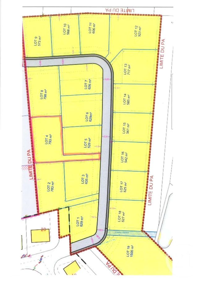 Afficher la photo en grand terrain à vendre - 793.0 m2 - VALMONT - 57 - LORRAINE - Century 21 Rond Point De L'Europe