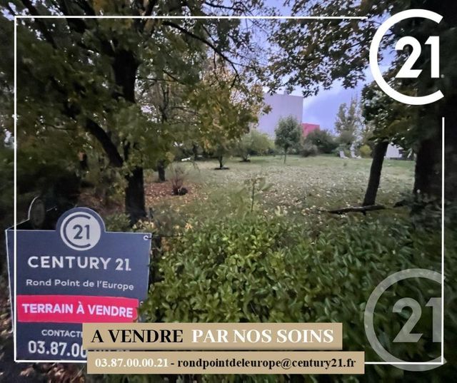 terrain à vendre - 979.0 m2 - ST AVOLD - 57 - LORRAINE - Century 21 Rond Point De L'Europe