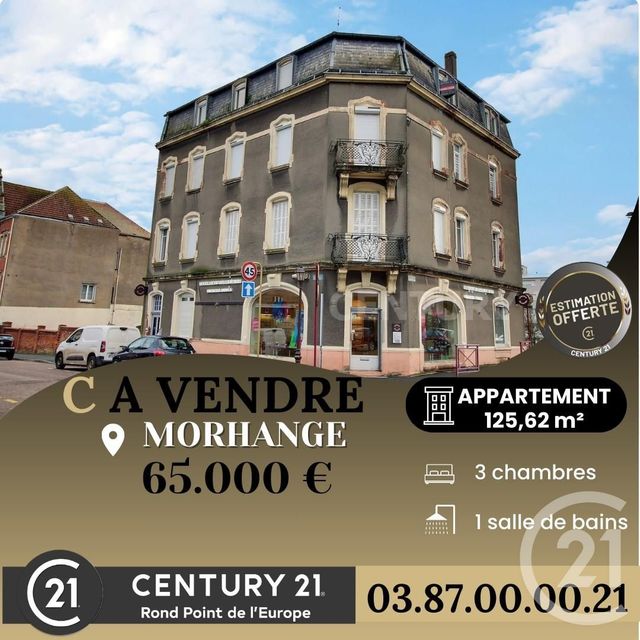 Appartement à vendre MORHANGE