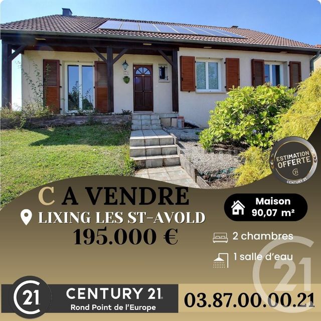 maison - LIXING LES ST AVOLD - 57