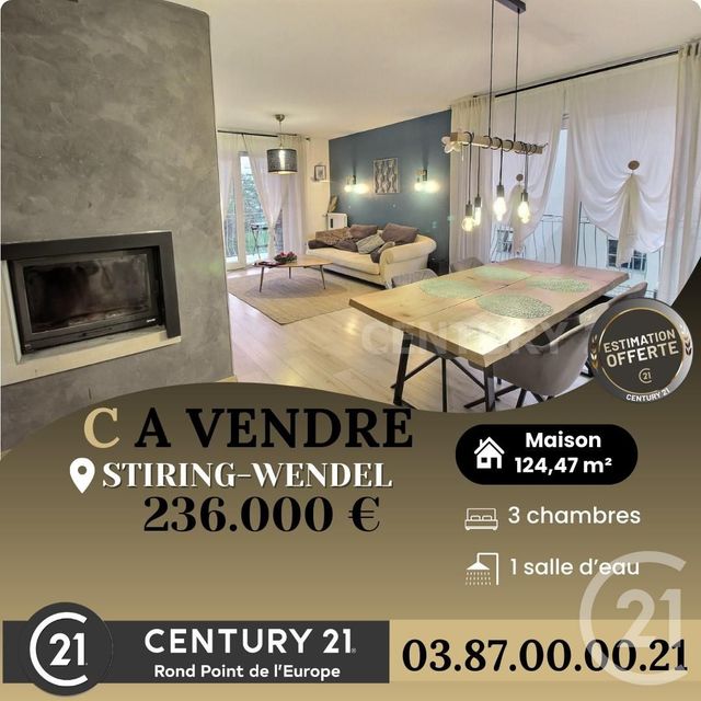 Maison à vendre STIRING WENDEL
