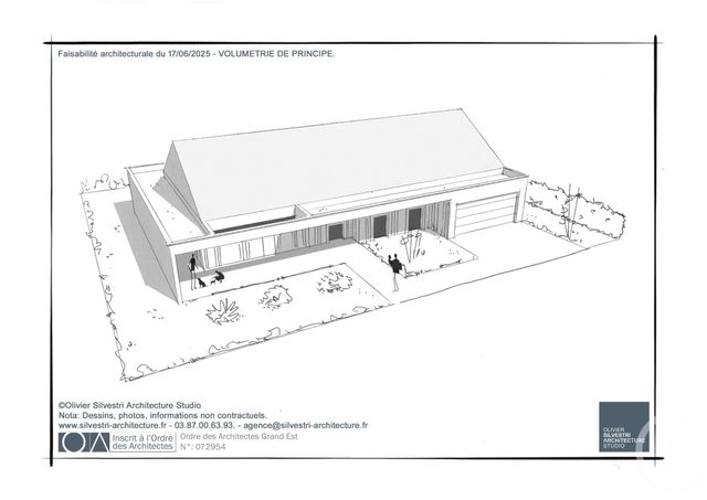 terrain à vendre - 667.0 m2 - REMERING LES PUTTELANGE - 57 - LORRAINE - Century 21 Rond Point De L'Europe