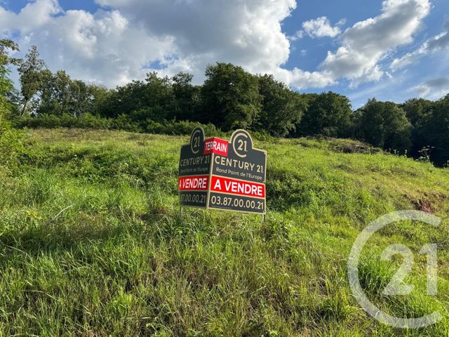 terrain à vendre - 3974.0 m2 - ST AVOLD - 57 - LORRAINE - Century 21 Rond Point De L'Europe