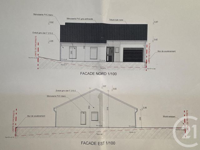 terrain à vendre - 381.0 m2 - FREYMING MERLEBACH - 57 - LORRAINE - Century 21 Rond Point De L'Europe