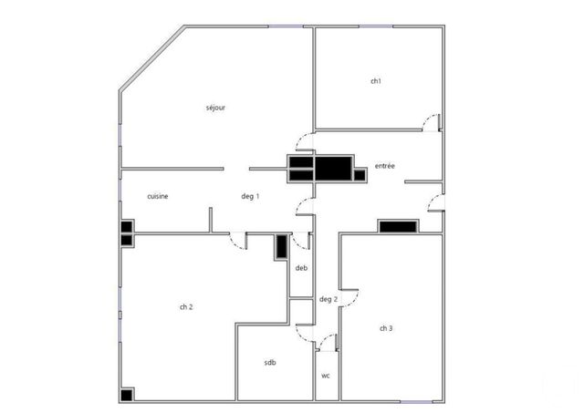 Appartement à vendre - 4 pièces - 125.62 m2 - MORHANGE - 57 - LORRAINE - Century 21 Rond Point De L'Europe